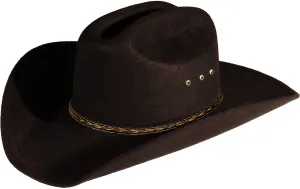 Brown Cub Pinch Style Cowboy Hat