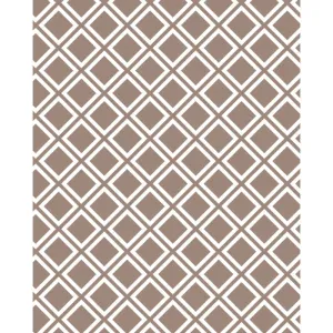 Brown Lattice Printed Backdrop