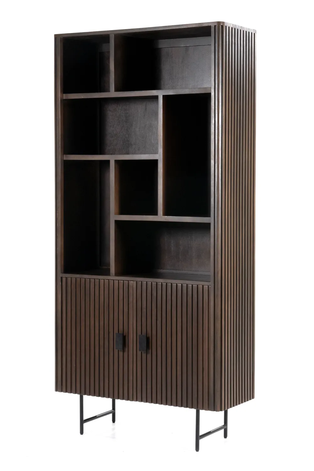 Brown Mango Wood Bookcase | Eleonora Remi