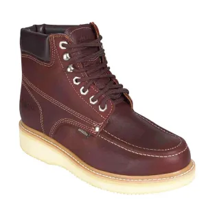 Brown Men's 6" Moc Toe Work Boots