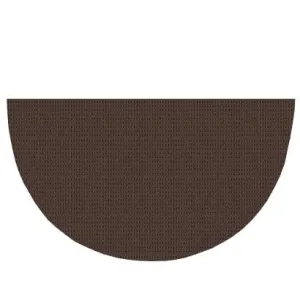 Brown Polyester Ridgetop Fireplace Rug