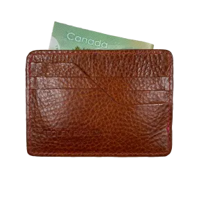 Brown Slim Card Holder Wallet