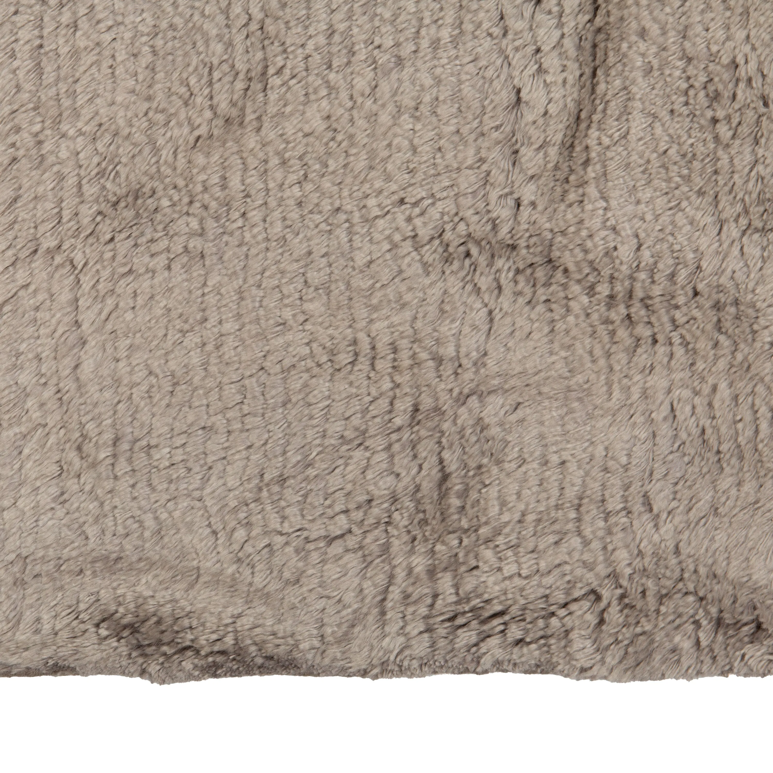 Brown Solid Mongolian Cashmere Rug - 14'x 20'