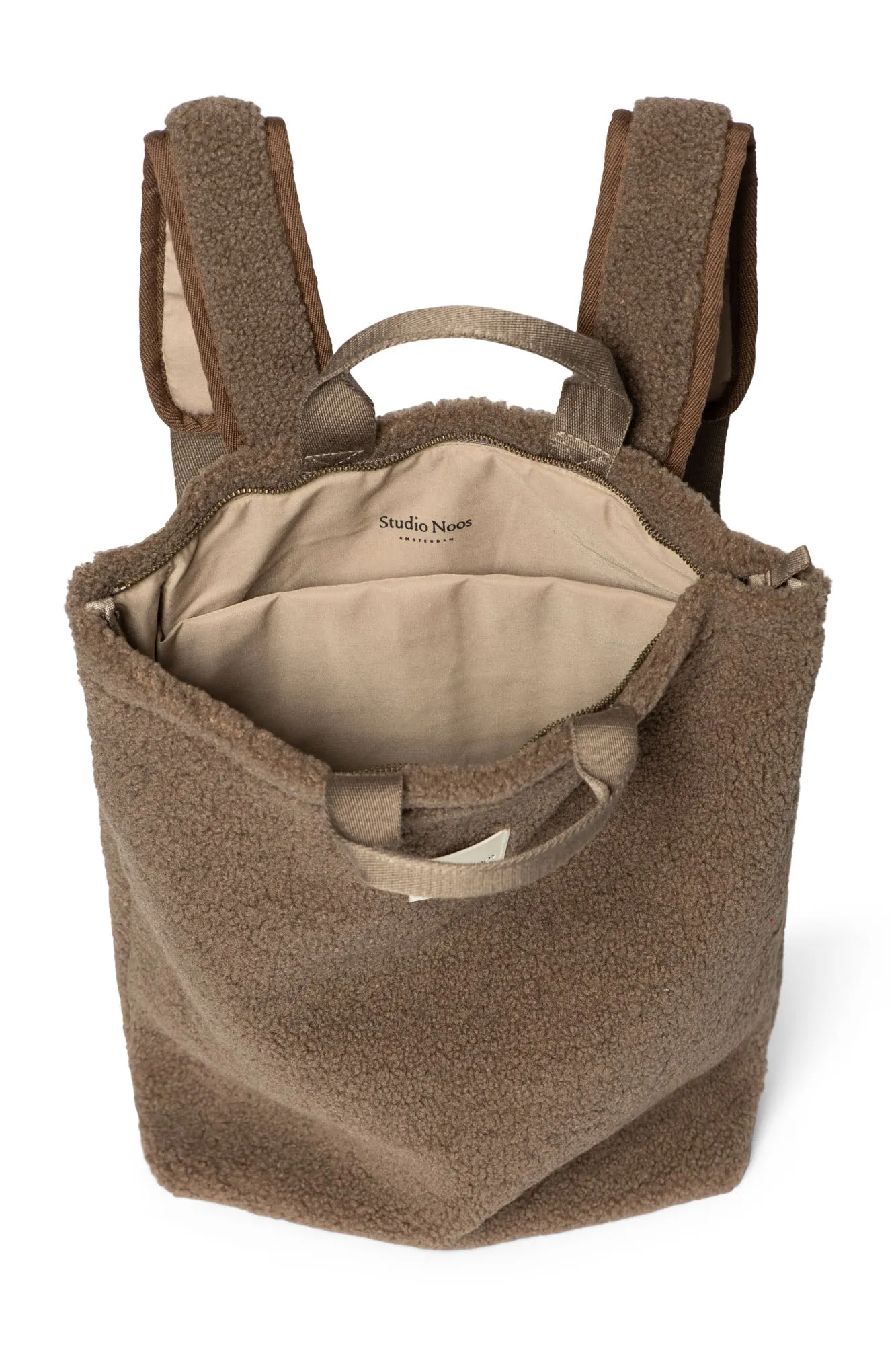 Brown Teddy Adult Backpack