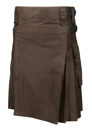 Brown Utility Kilt