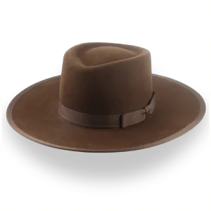 Brown Western Style Cowboy Hat in High-Quality Fur Felt | The Vanguard