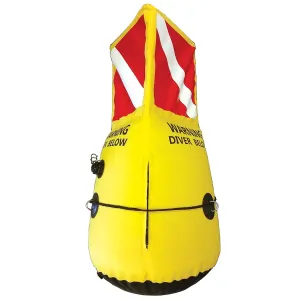 Brownie's Diver Down 3D Buoy Flag w/ LED Flashlight