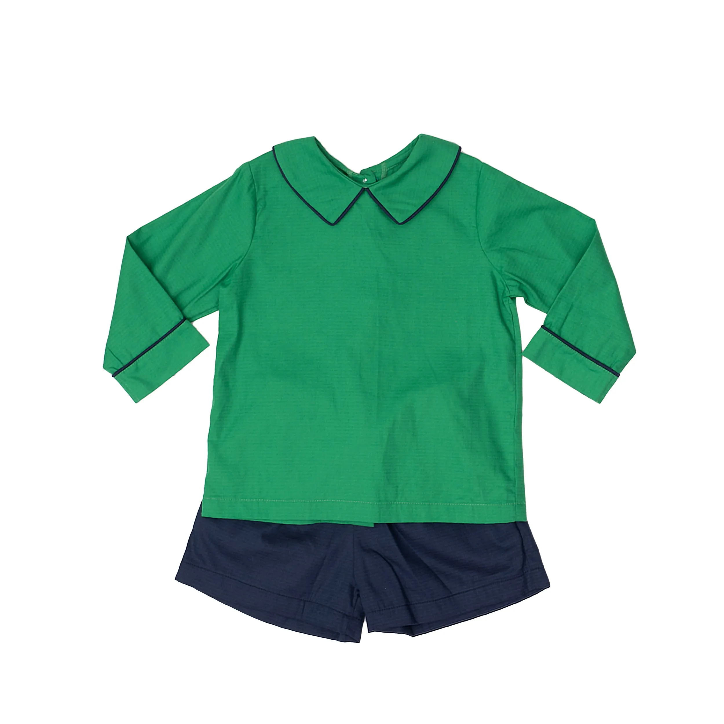 Browning Green and Navy Shorts Set