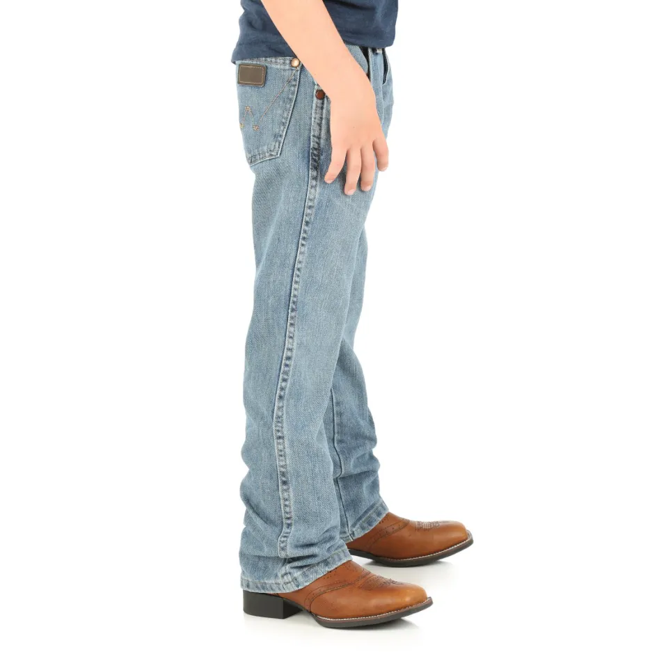 BRT20OW - Wrangler Boy's Retro® Boot Cut Jean - Slim