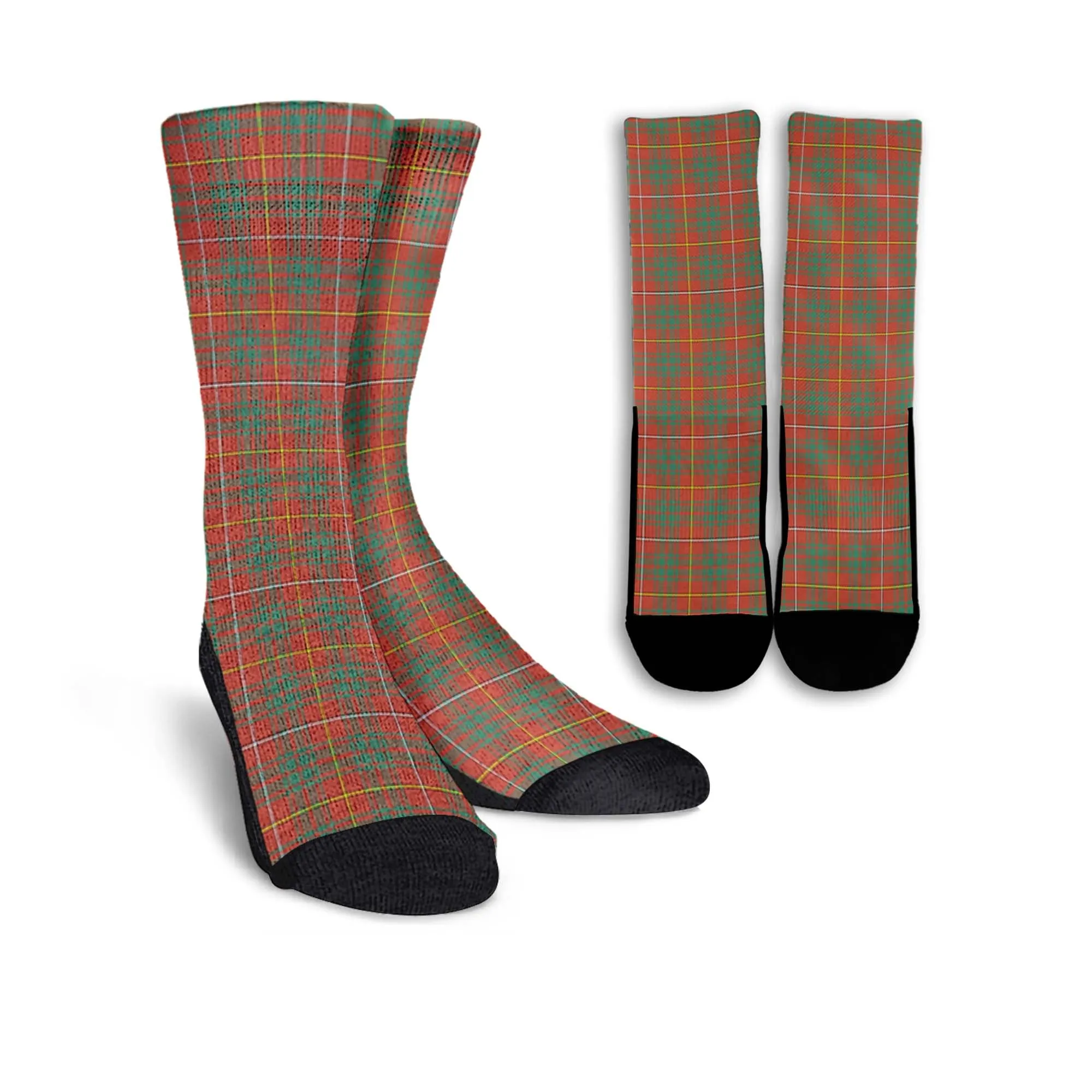 Bruce Ancient Tartan Crew Socks