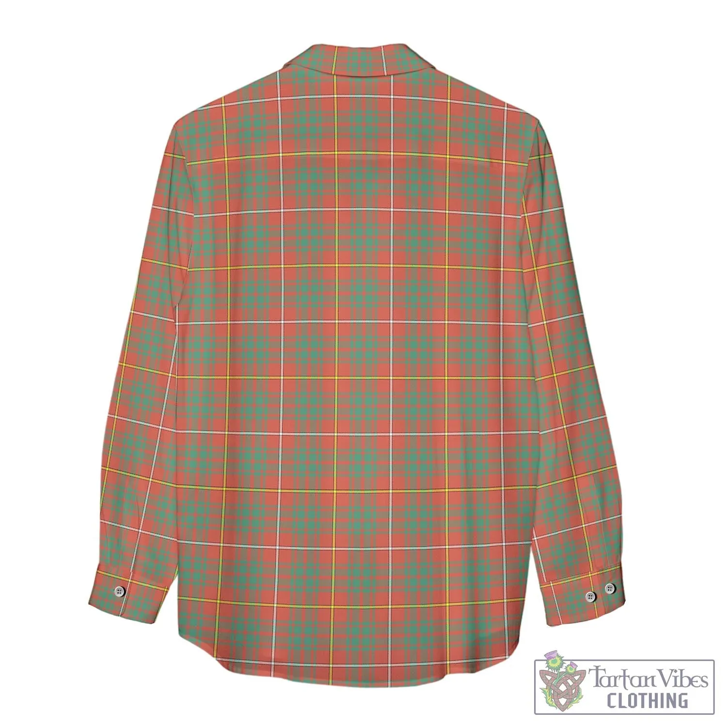 Bruce Ancient Tartan Women's Casual Shirt with Family Crest