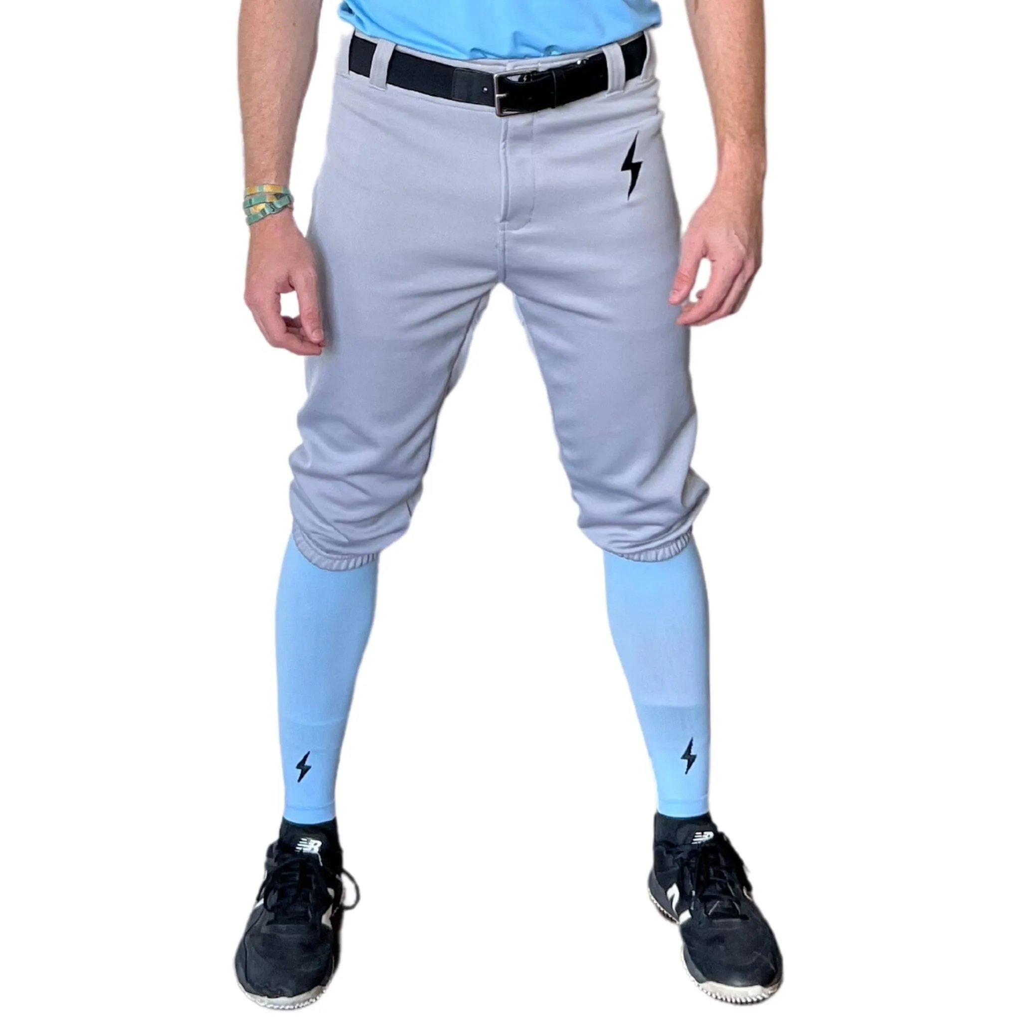 BRUCE BOLT Premium Pro Baseball Knicker - GREY