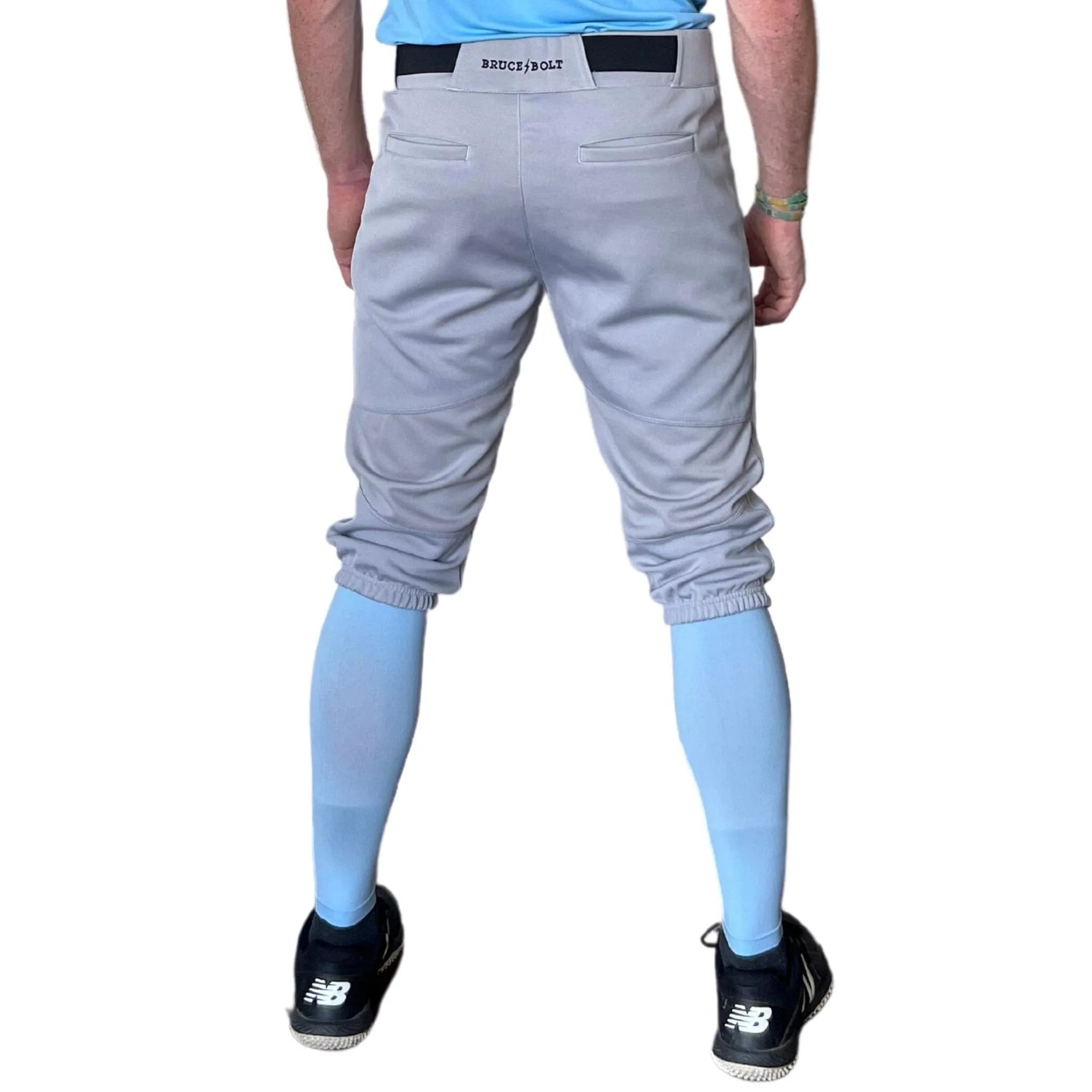 BRUCE BOLT Premium Pro Baseball Knicker - GREY