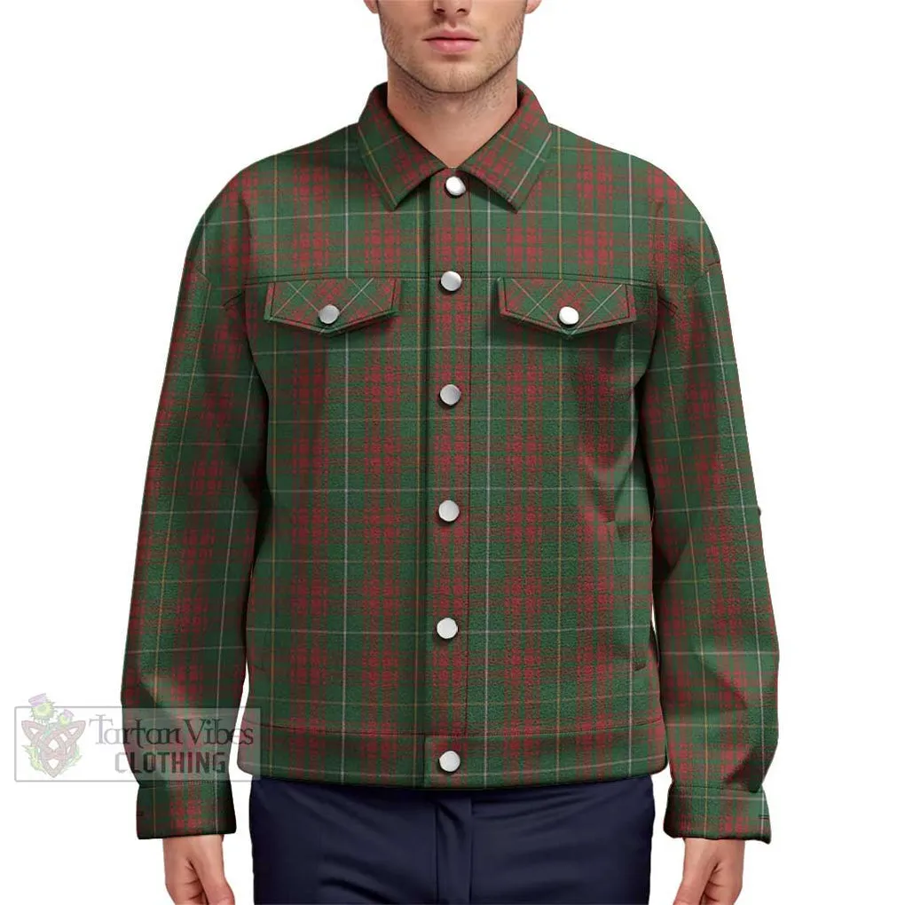 Bruce Hunting Tartan Unisex Lapel Cotton Jacket