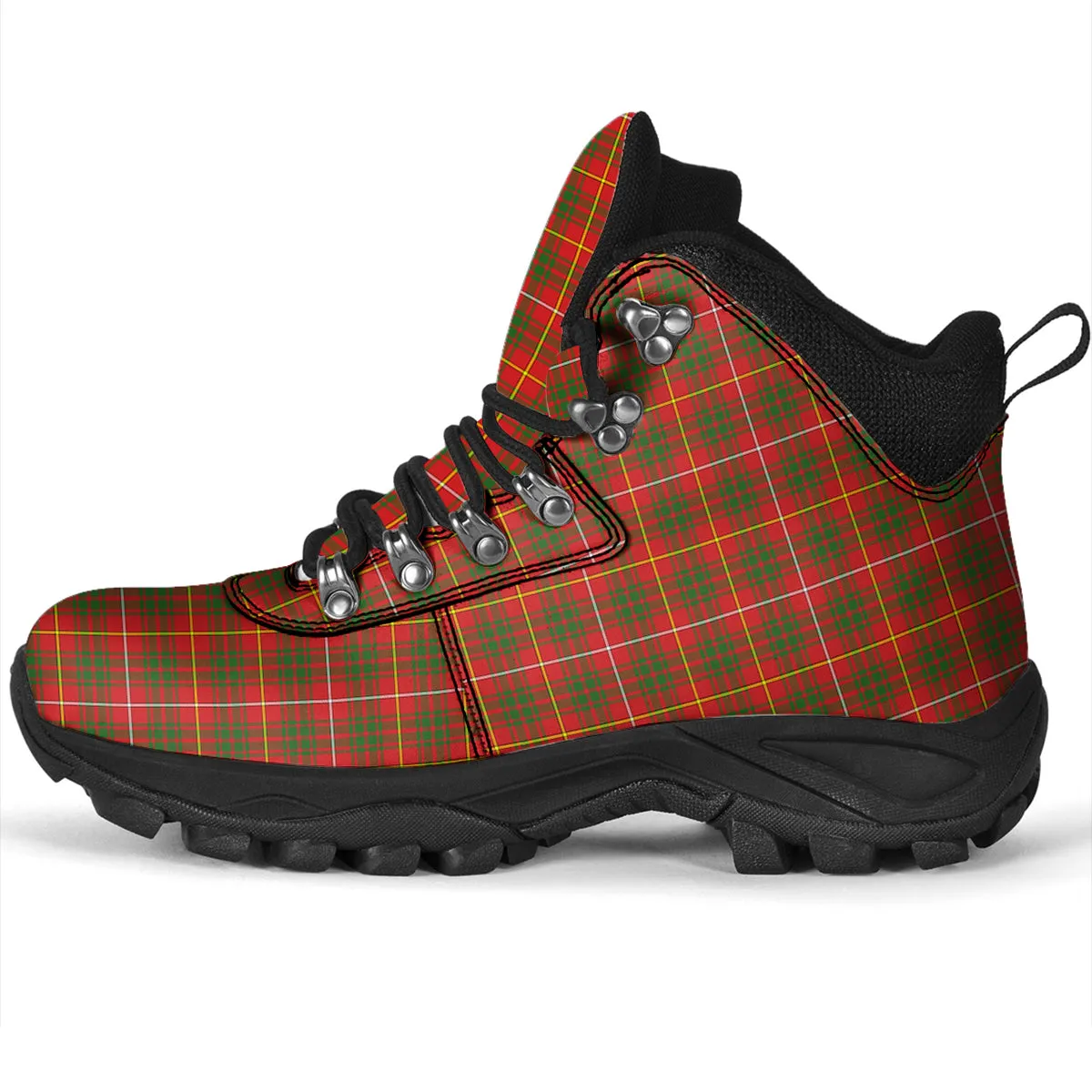 Bruce Modern Tartan Alpine Boots