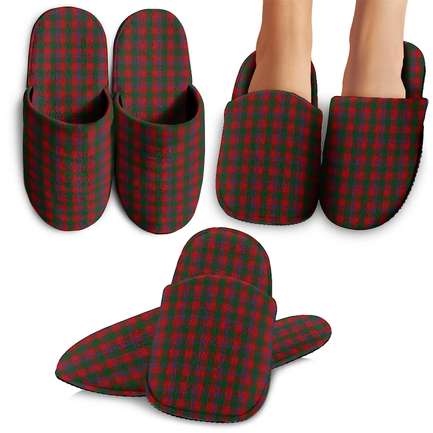 Bruce Old Tartan Home Slippers