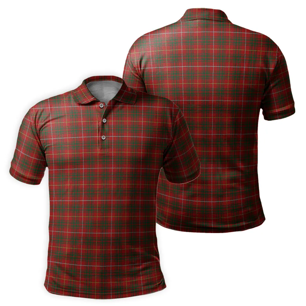 Bruce Tartan Mens Polo Shirt