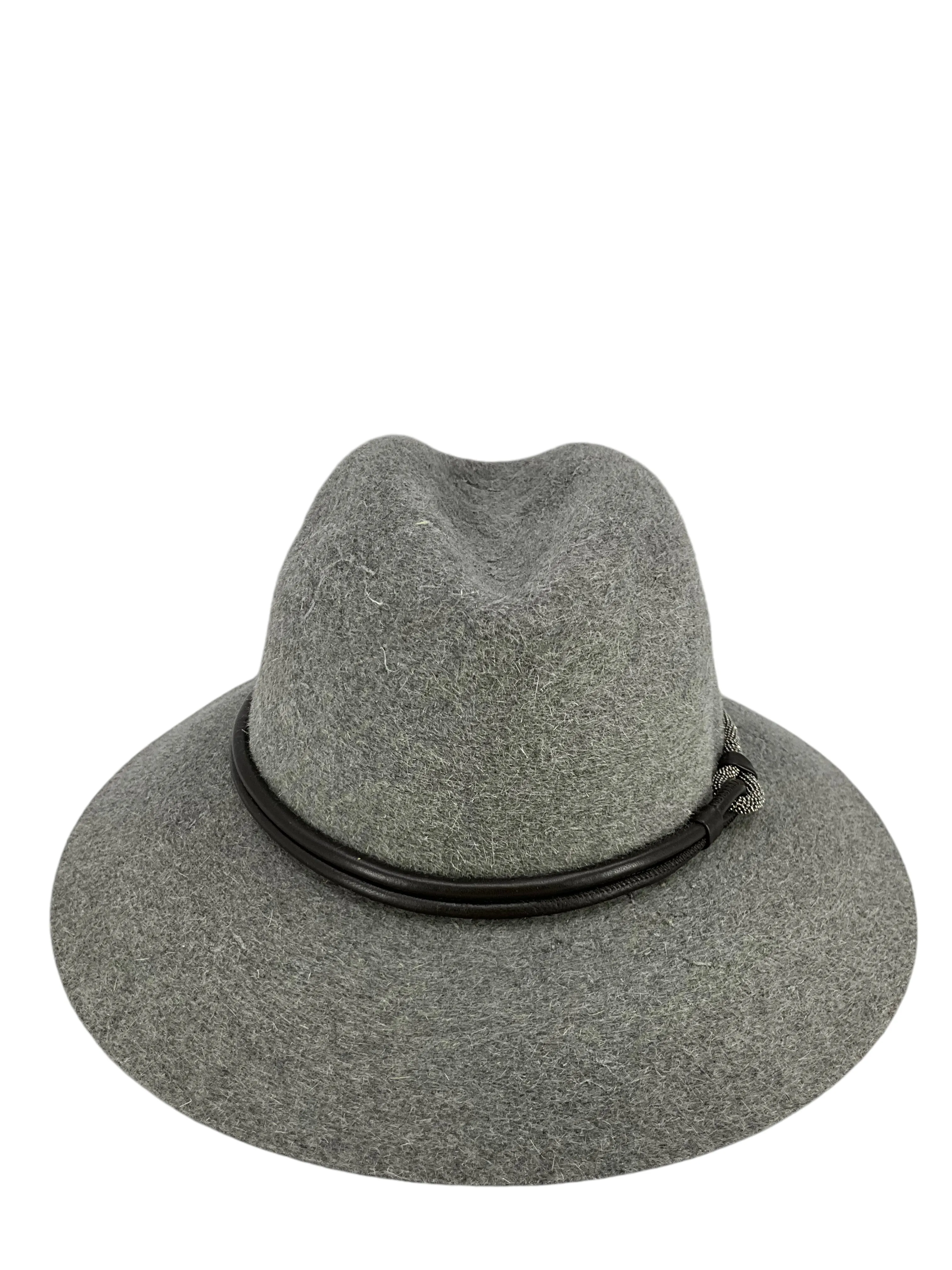 Brunello Cucinelli Felt Hat With Monili Band