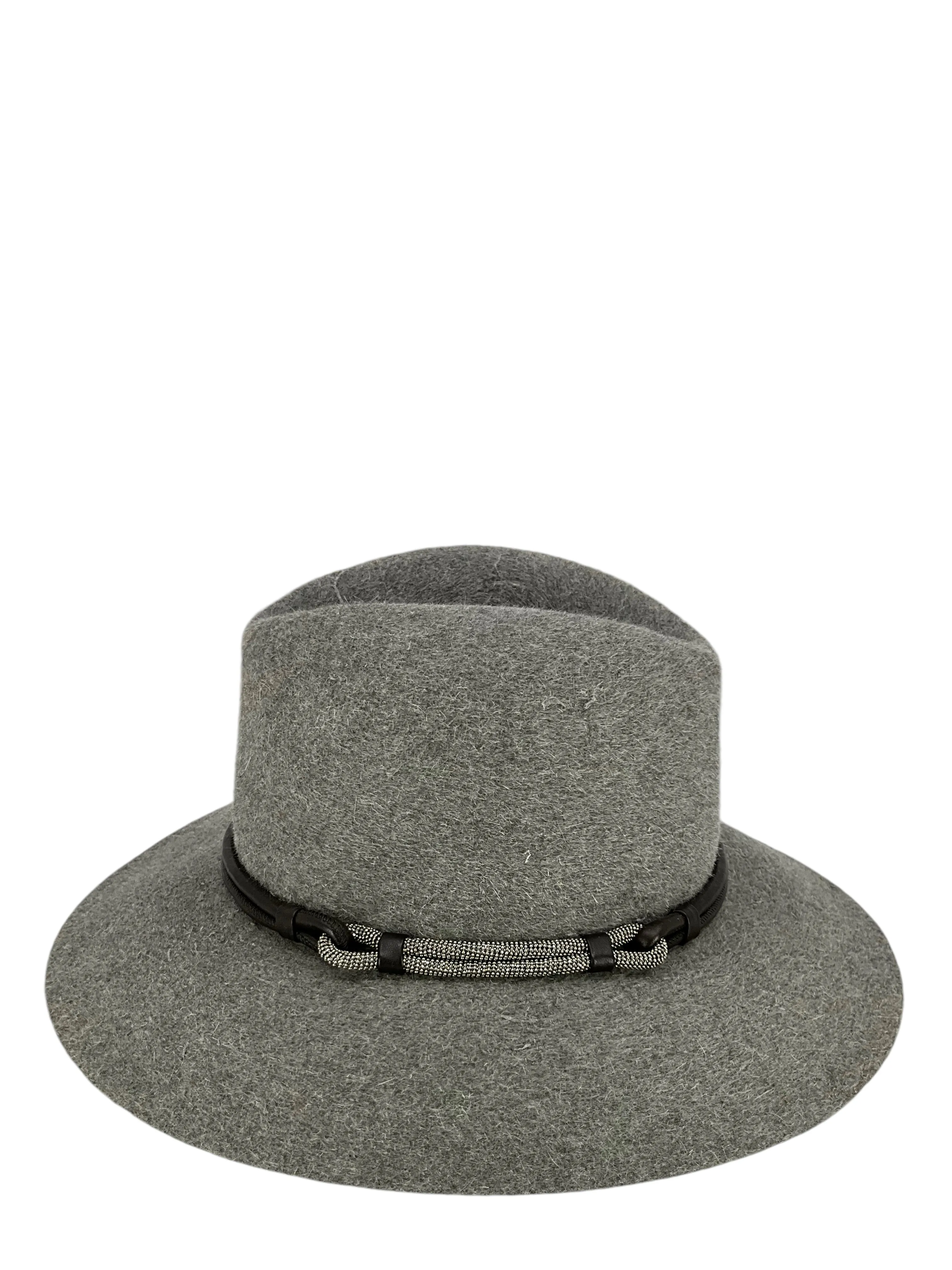 Brunello Cucinelli Felt Hat With Monili Band