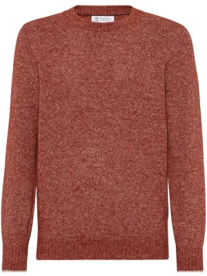 Brunello Cucinelli Sweaters Coral Red