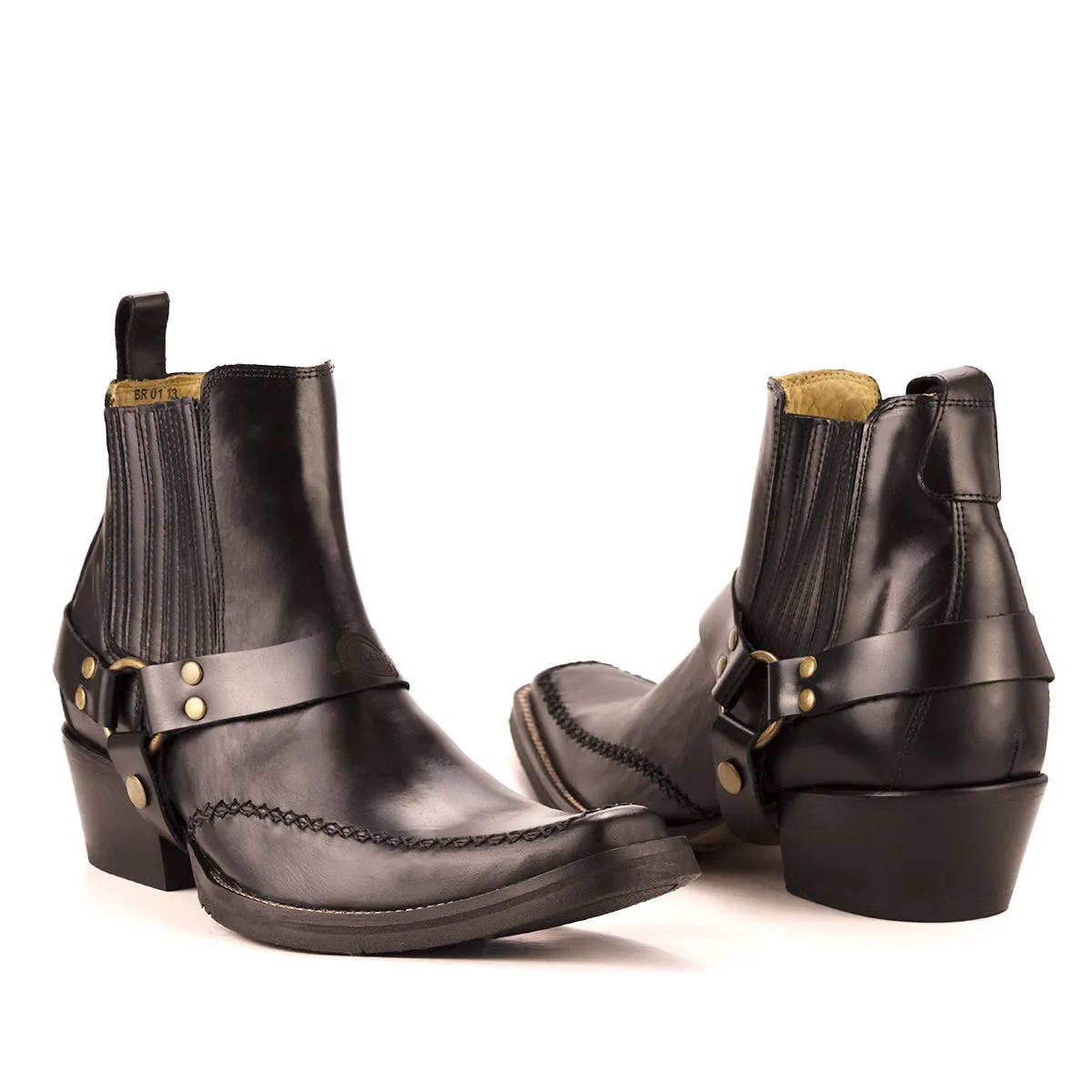 Brunello's The Knox Boot in Black