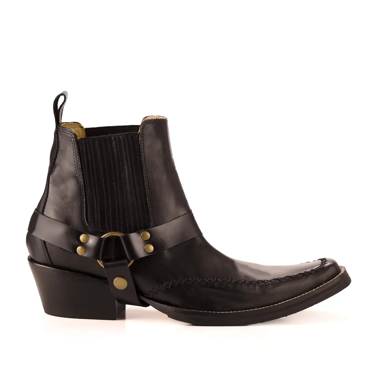 Brunello's The Knox Boot in Black