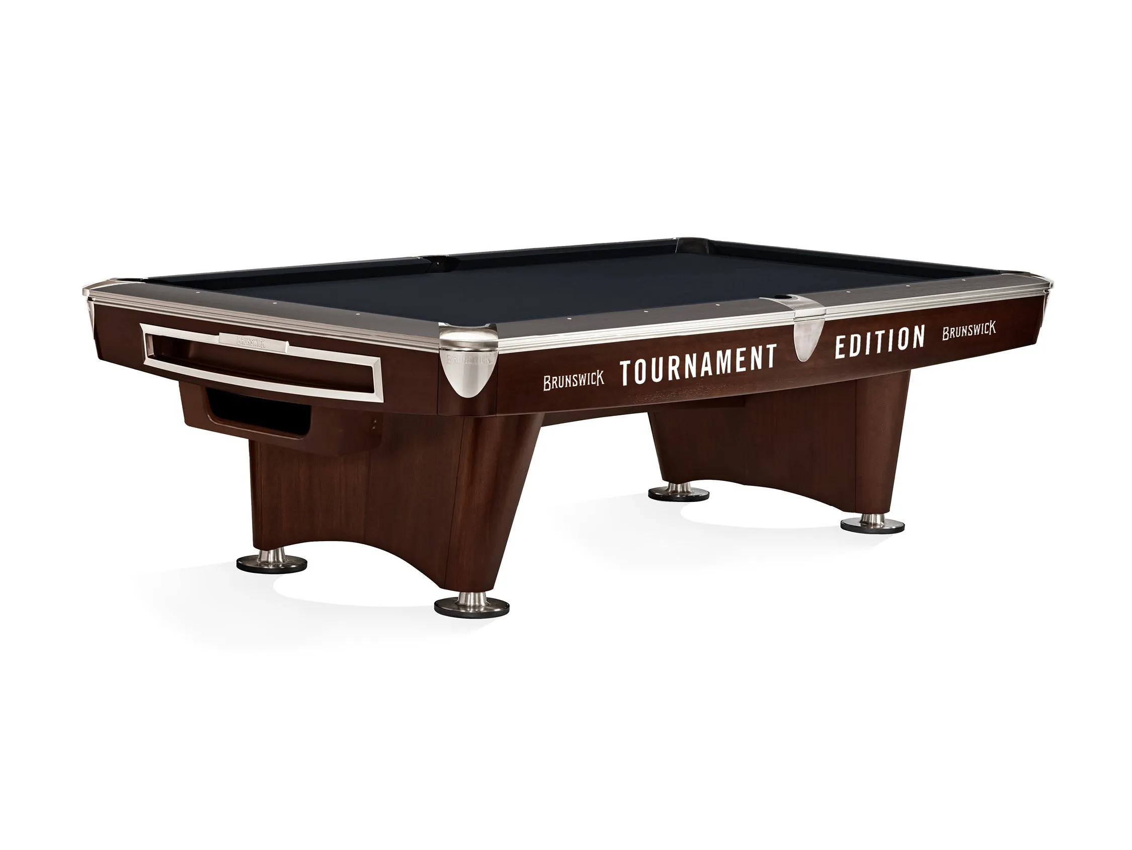 Brunswick Gold Crown VI 9' Tournament Skyline Walnut / Espresso Two Tone