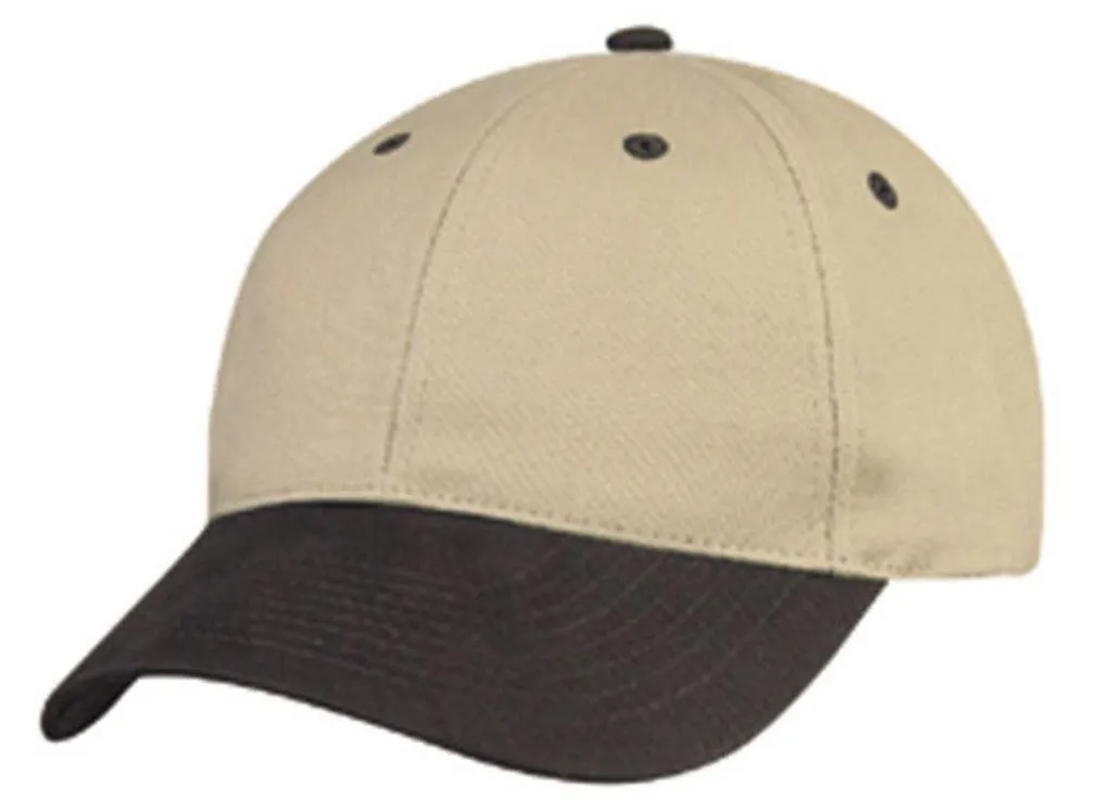 Brushed Cotton Baseball Caps Hats Light Weight 6 Panel Low Crown