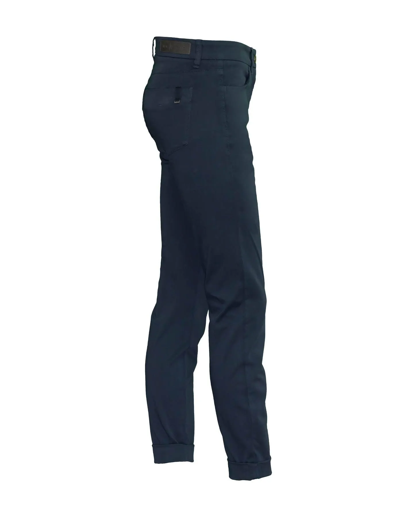 Brushed Cotton Skinny Pants Mineral Blue