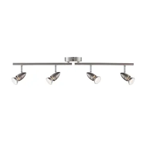 Brushed Silver Spotlight Bar