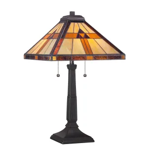 Bryant 2-Light Table Lamp in Vintage Bronze