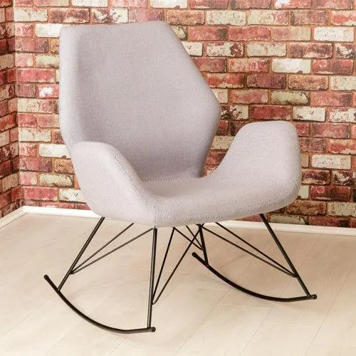 Bryce Accent Rocking Chair - Light Grey