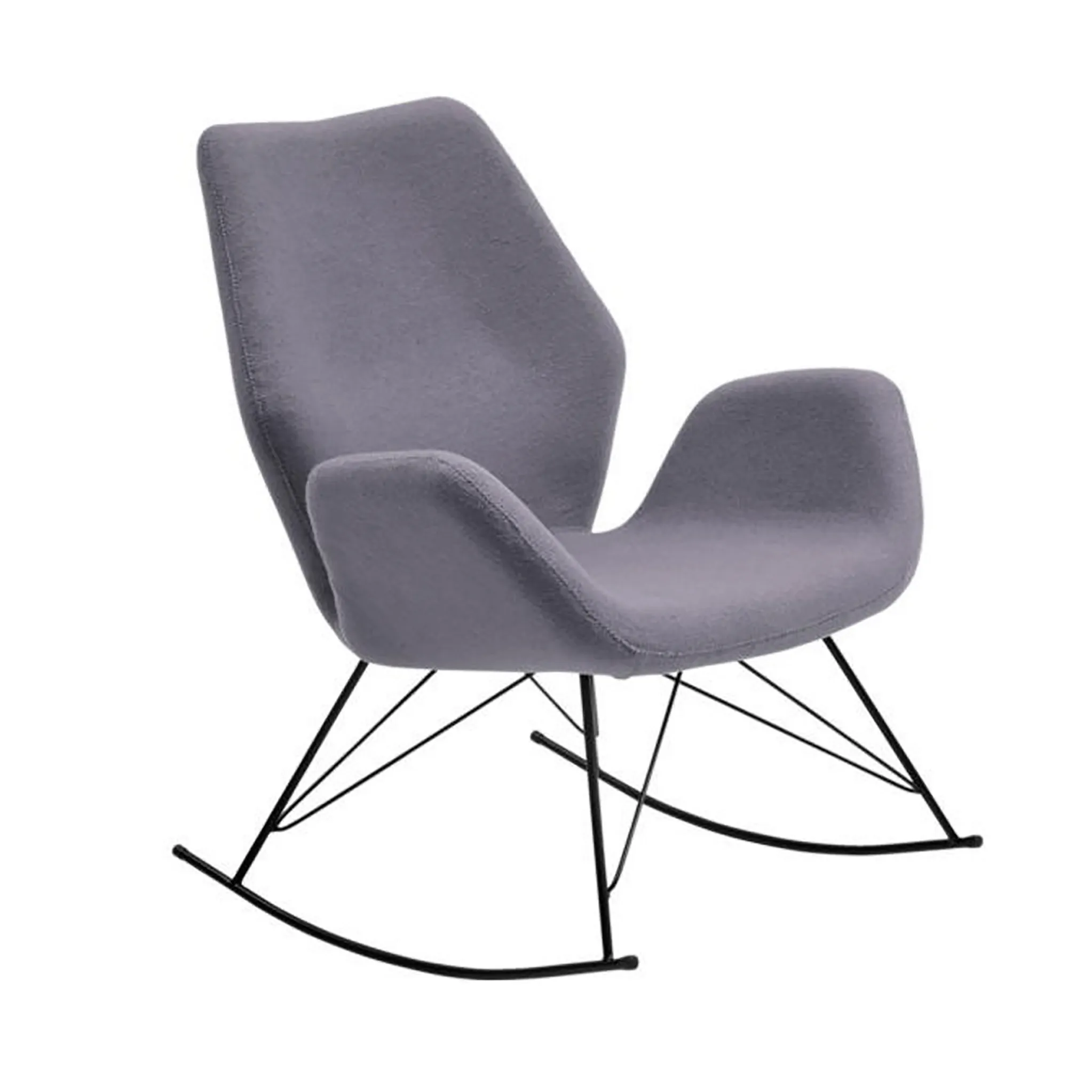 Bryce Accent Rocking Chair - Light Grey