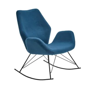 Bryce Accent Rocking Chair - Petrol Blue