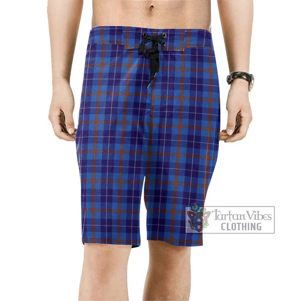 Bryson Tartan Men's Board Shorts