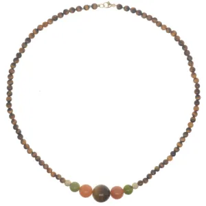 Bubbles Necklace - TigersEye