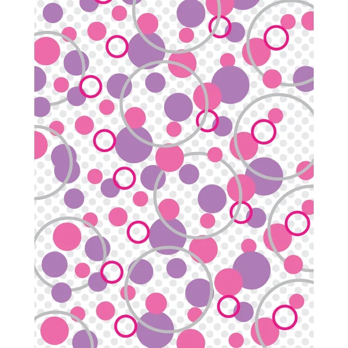 Bubbling Circles Printed Backdrop