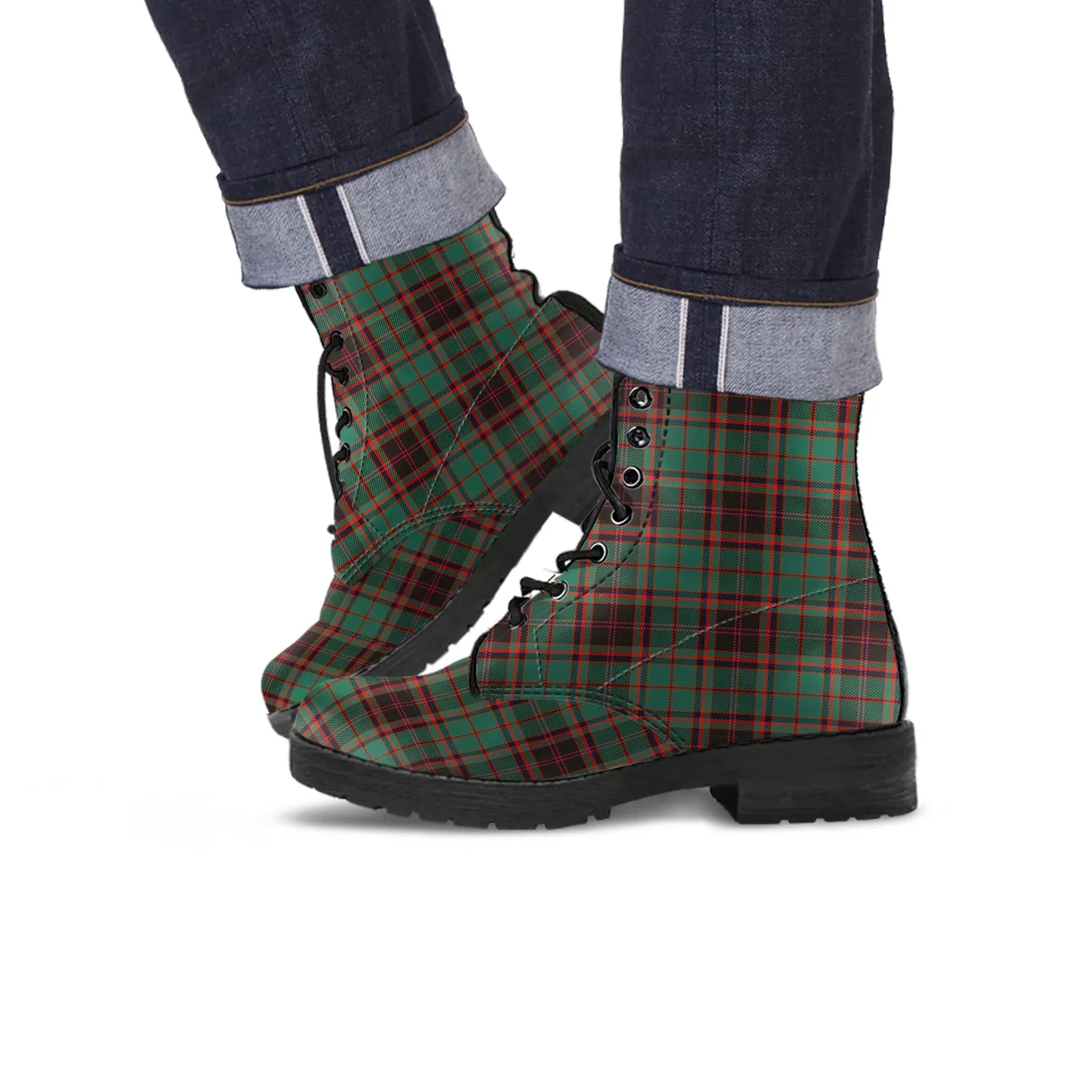 Buchan Ancient Tartan Leather Boots