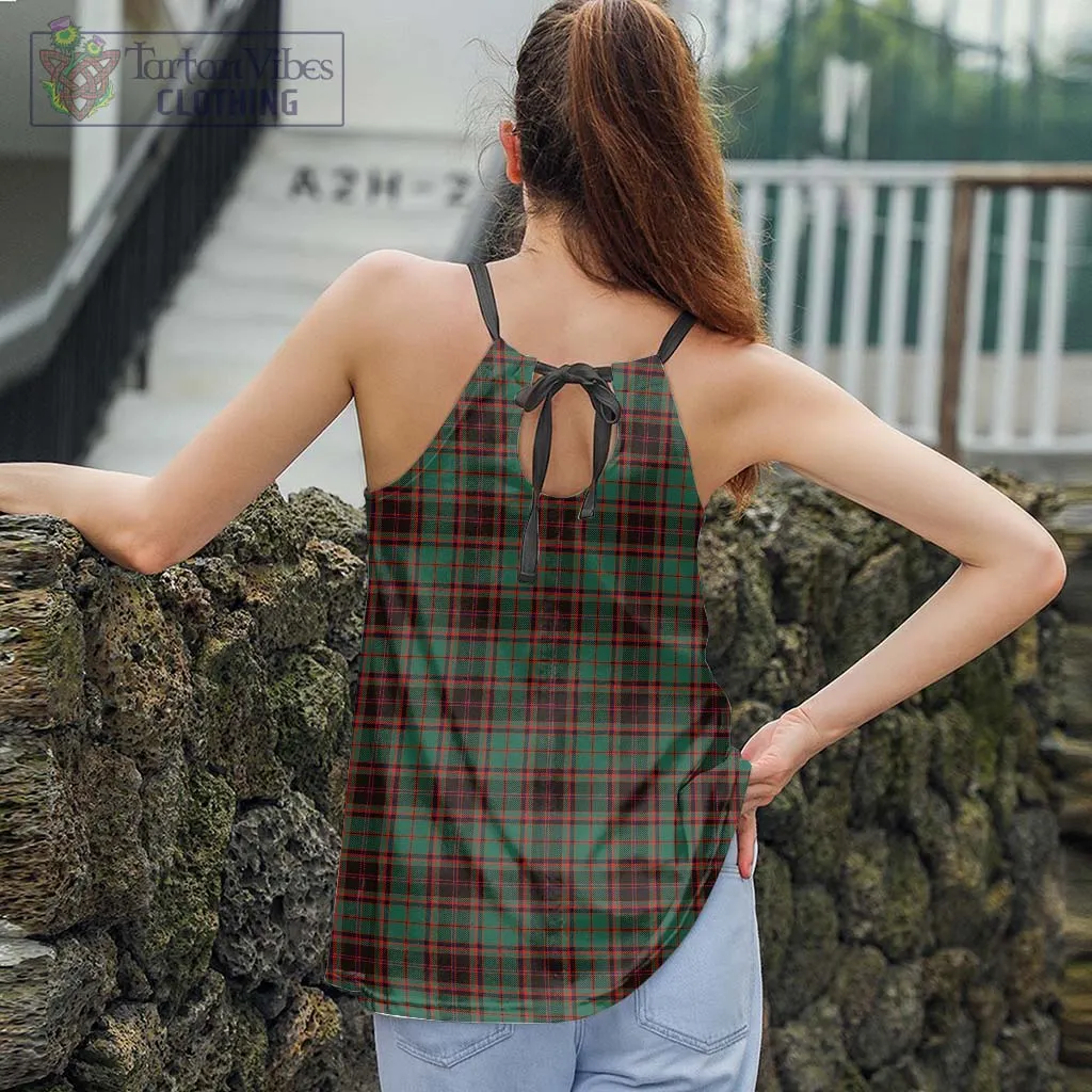 Buchan Ancient Tartan Loose Halter Neck Camisole