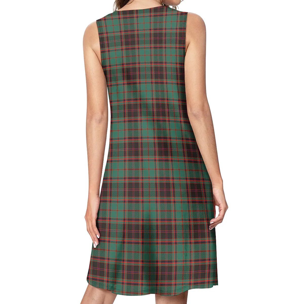 Buchan Ancient Tartan Womens Casual Dresses