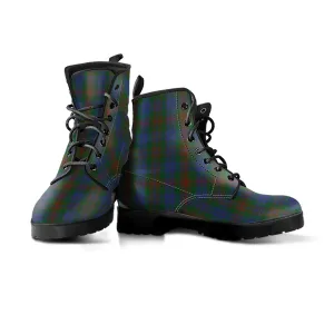 Buchanan Hunting Tartan Leather Boots