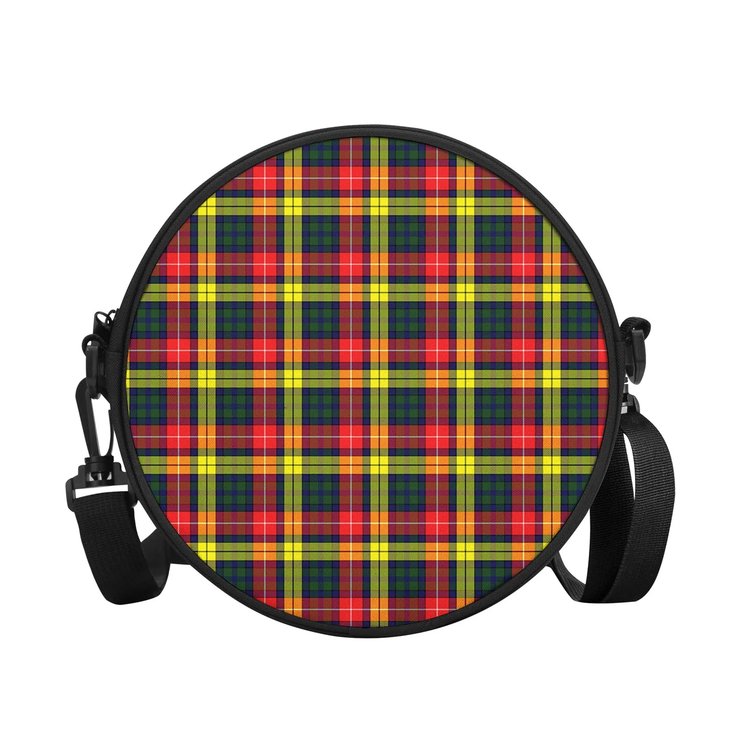 Buchanan Modern Tartan Round Satchel Bags