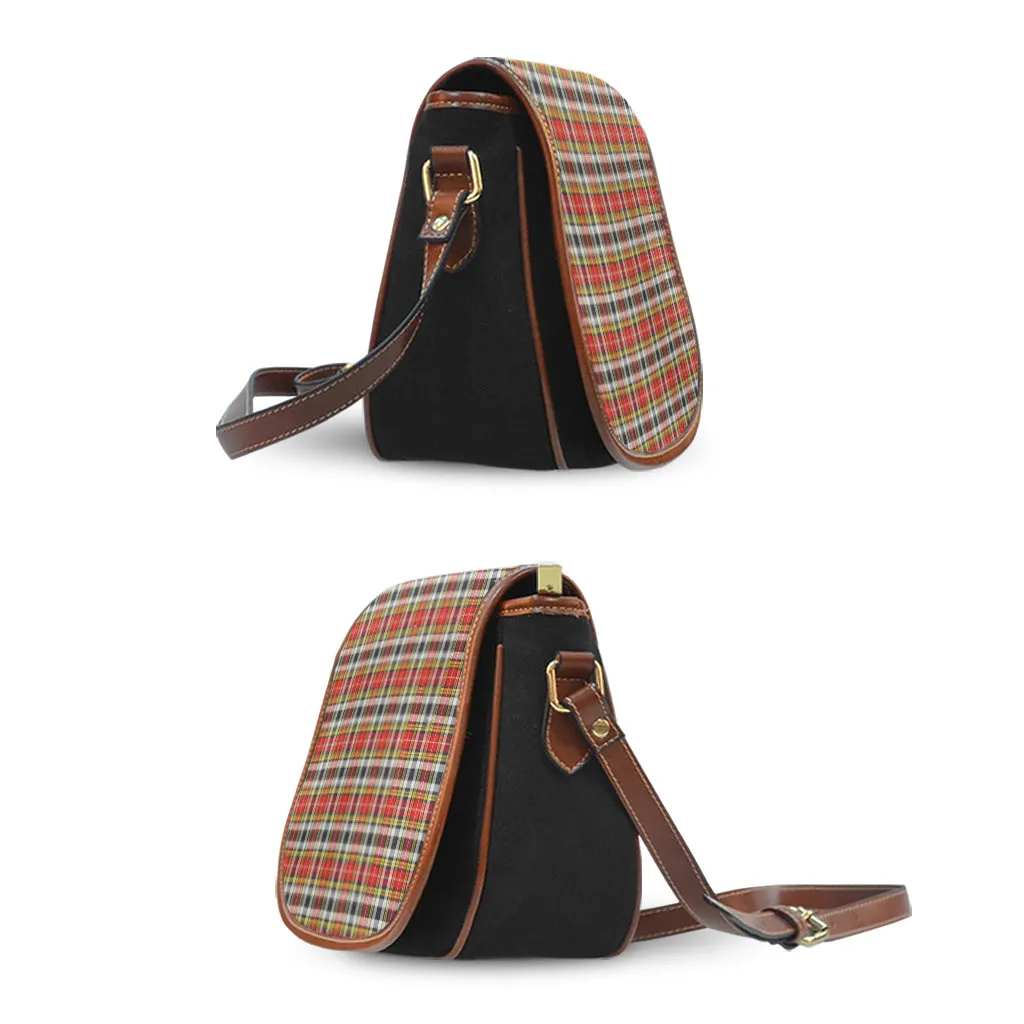 Buchanan Old Dress Tartan Saddle Bag