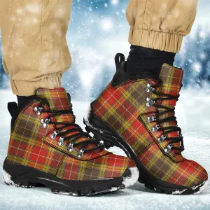 Buchanan Old Set Weathered Tartan Alpine Boots