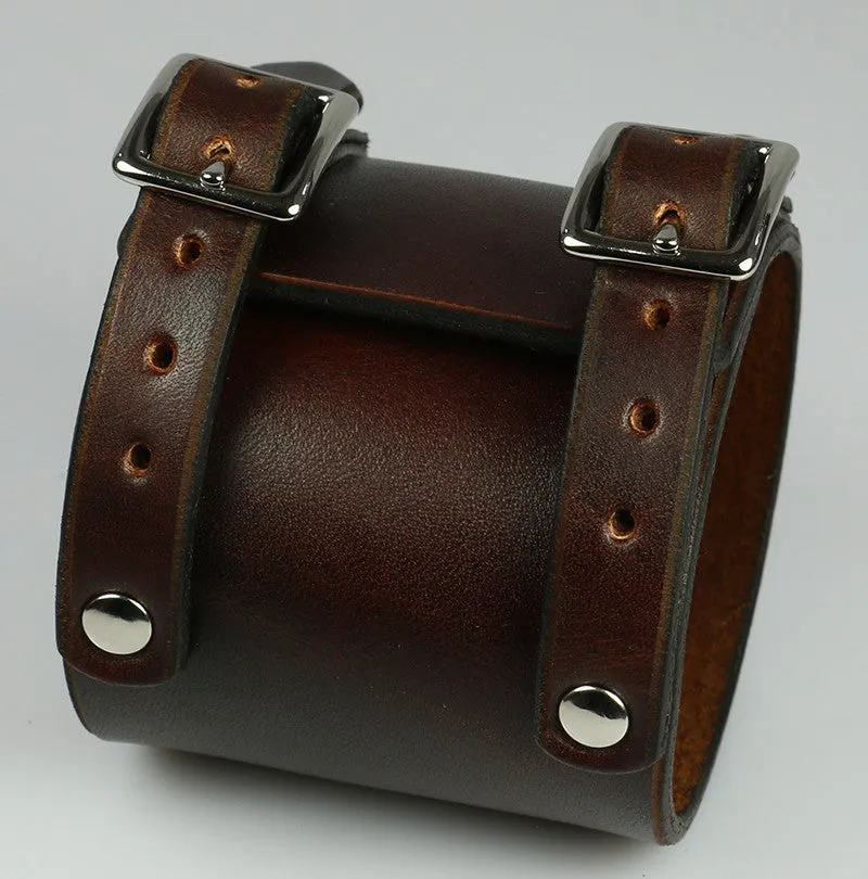 Buckling Cuff, Brown