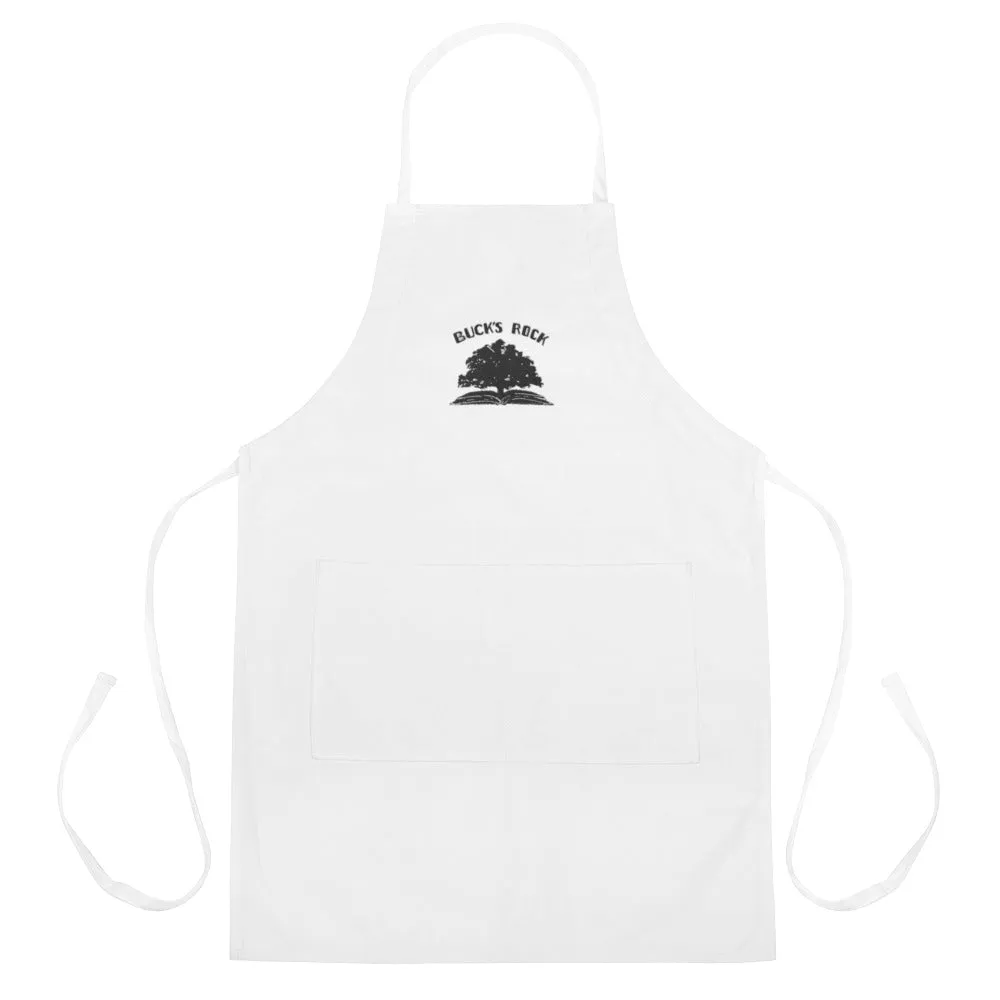 Buck's Rock Embroidered Apron