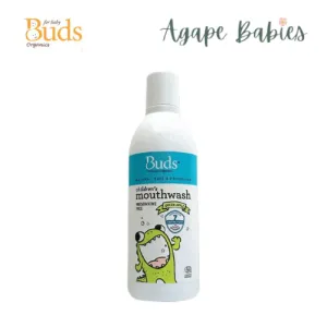 Buds Oralcare Organics Mouthwash 300ml - Green Apple Exp: 03/27