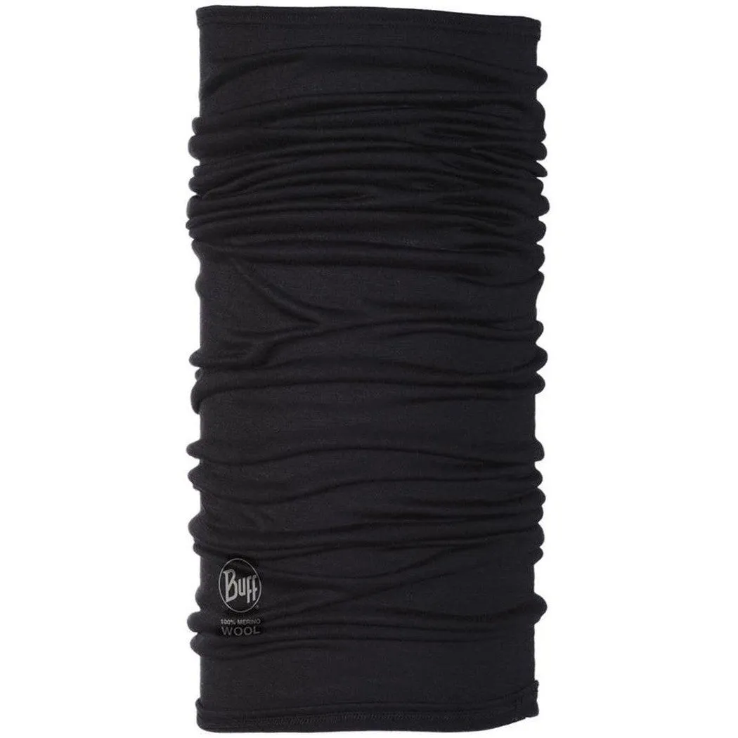 Buff Merino Lightweight   Wool Black