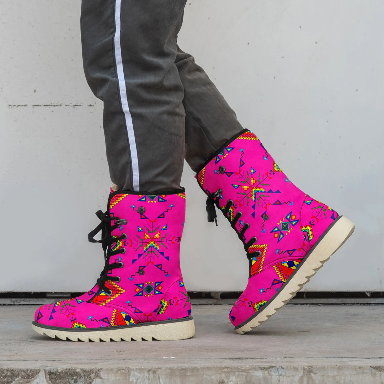 Buffalo Jump Pink Polar Winter Boots