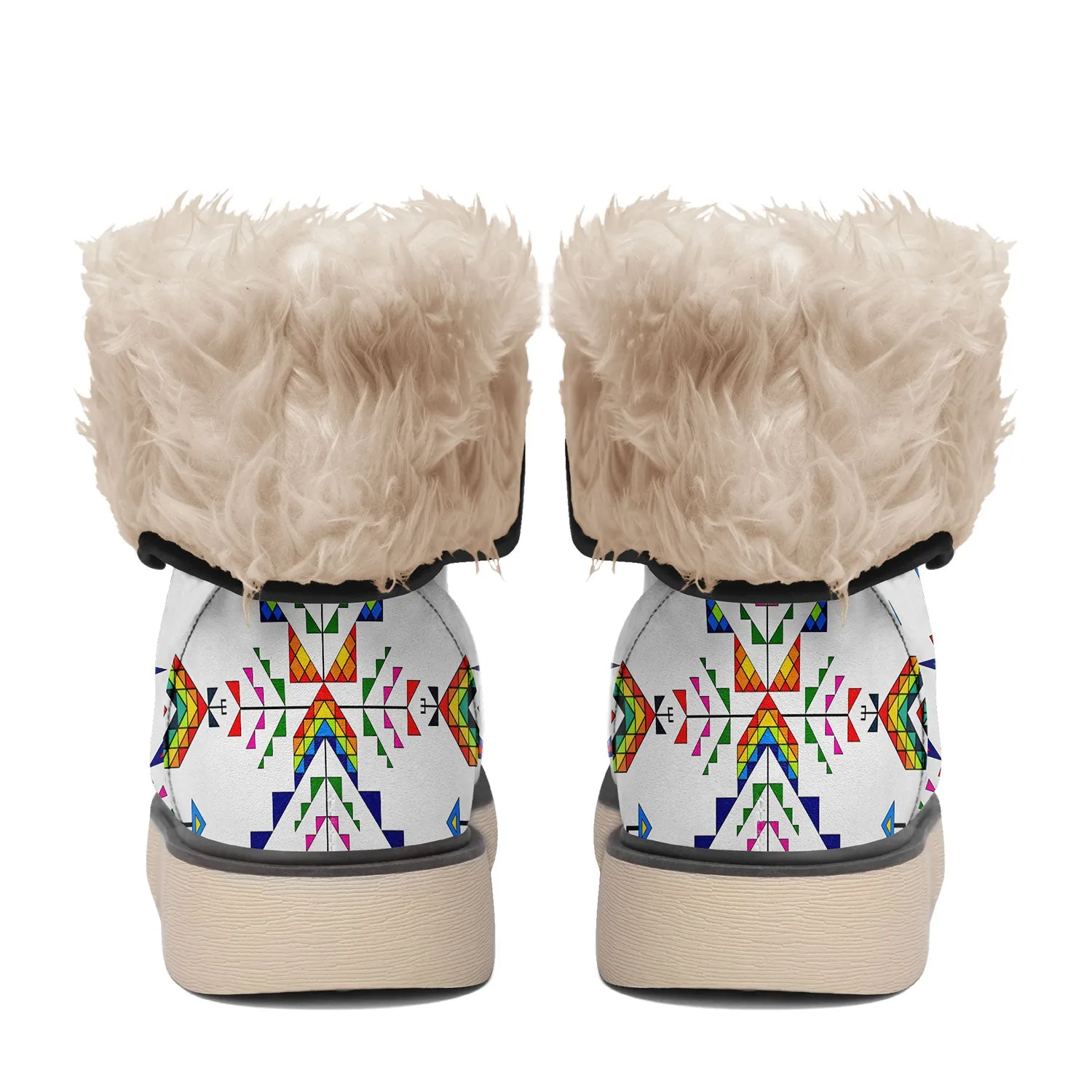 Buffalo Jump White Polar Winter Boots